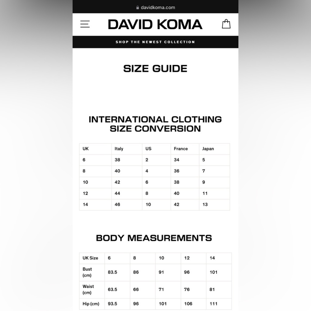 NWOT David Koma Black Mini Ruffle-Hem Dress UK 10 US 6 - Picture 7 of 7